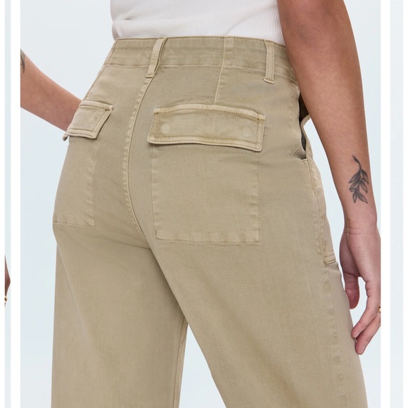 Pistola - SOPHIA WIDE LEG PANT - ARTICHOKE - Picture 3 of 8